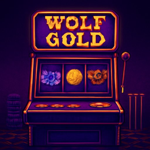 real money slots Wolf Gold jungle arcade scene